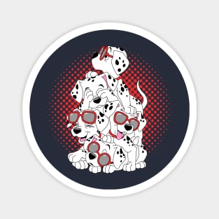 Dalmatians Dogs Magnet